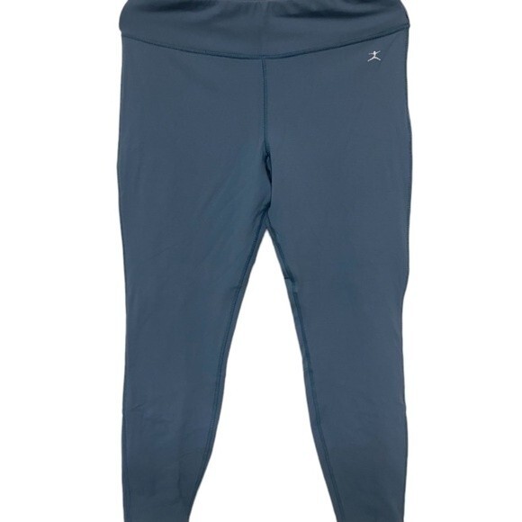 Danskin Power High-Waisted 7/8 Leggings-Periwinkle Large - Picture 1 of 6
